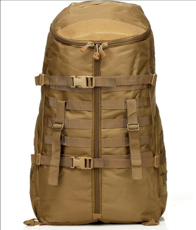 Hiking Backpack Waterproof - NOVRA 65L MOLLE Hiking Backpack