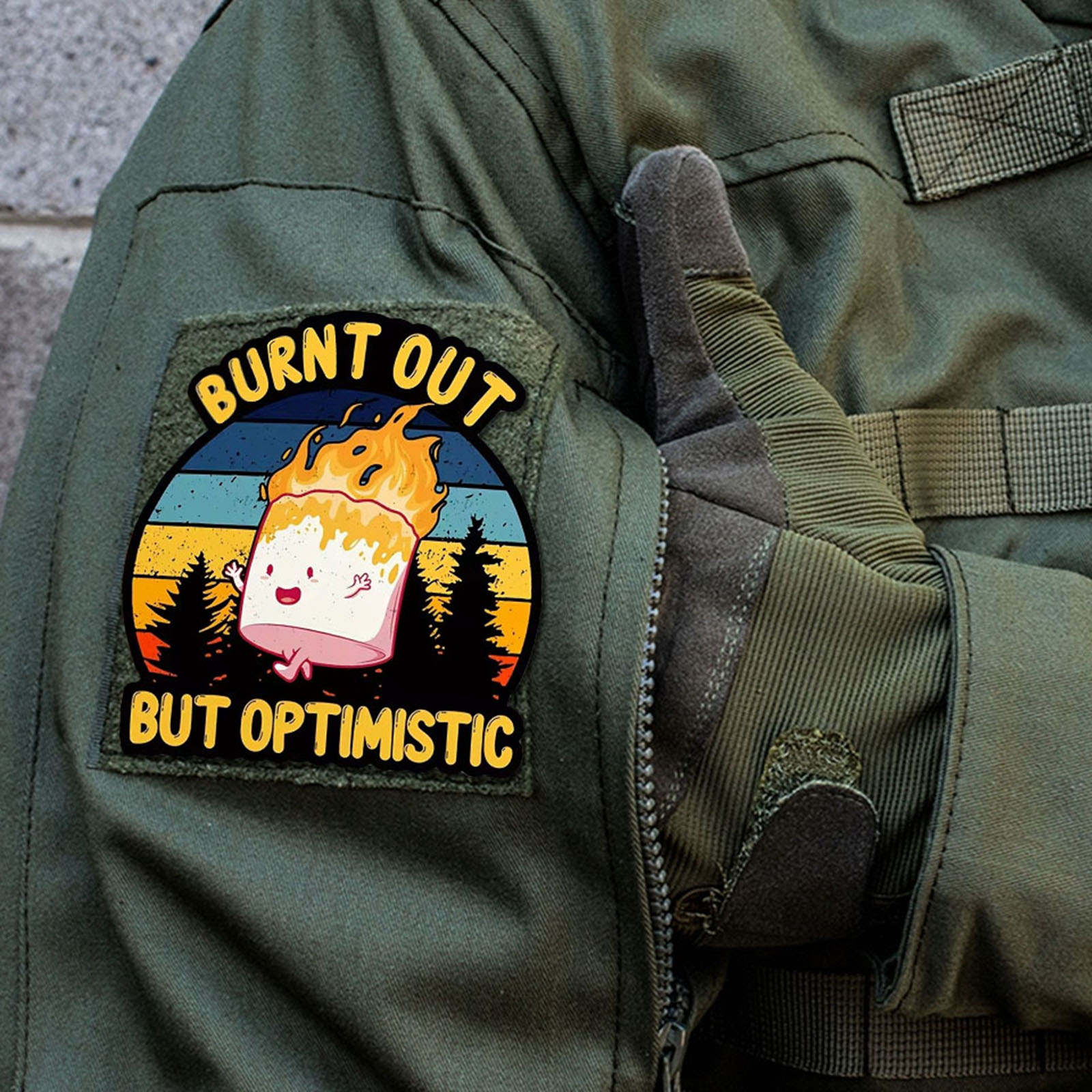 Burnt Out But Optimistic Tacti - đánh giá và giá Urban Backpack Tactical