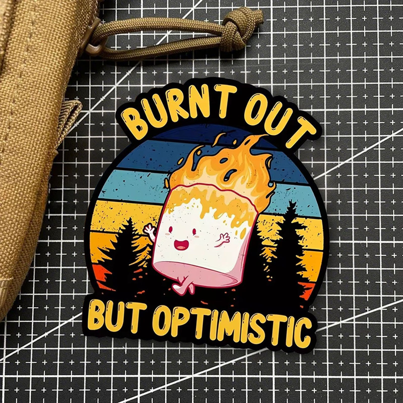 Burnt Out But Optimistic Tacti - đánh giá và giá Urban Backpack Tactical